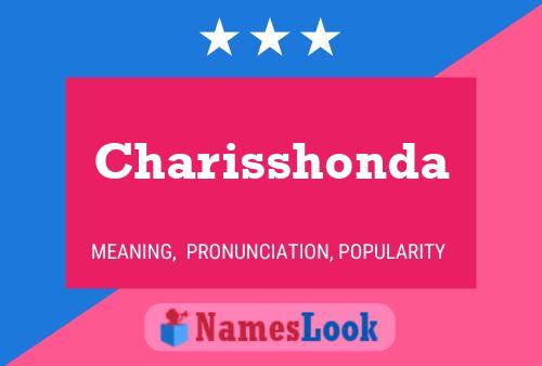 Charisshonda Name Poster