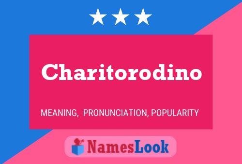 Charitorodino Name Poster