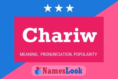 Chariw Name Poster