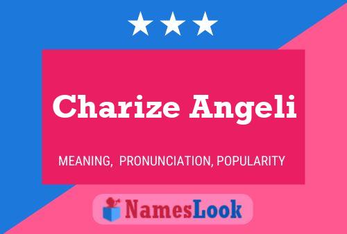 Charize Angeli Name Poster