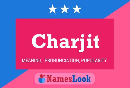 Charjit Name Poster