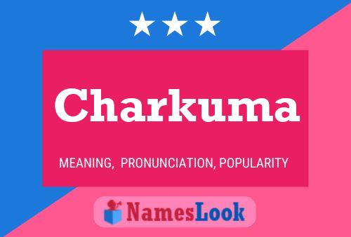 Charkuma Name Poster