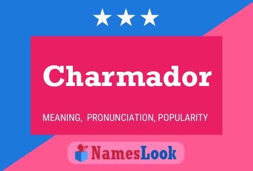 Charmador Name Poster