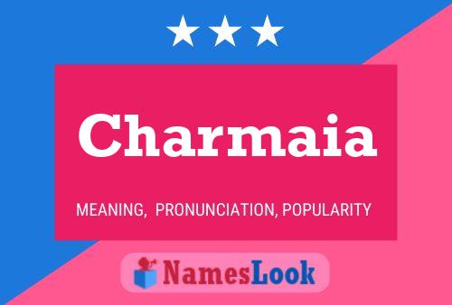 Charmaia Name Poster