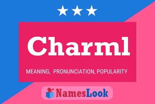 Charml Name Poster