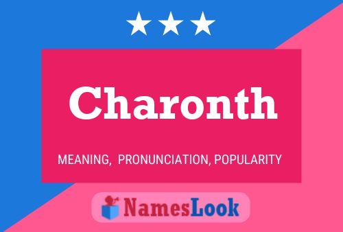 Charonth Name Poster