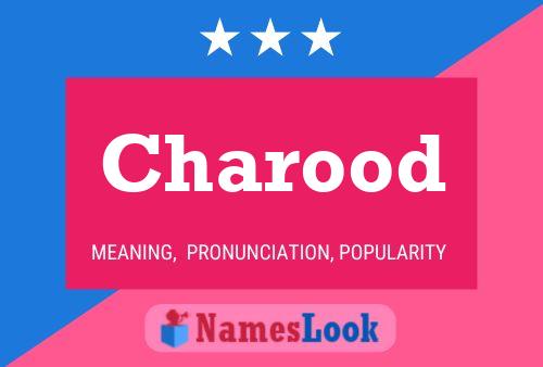 Charood Name Poster