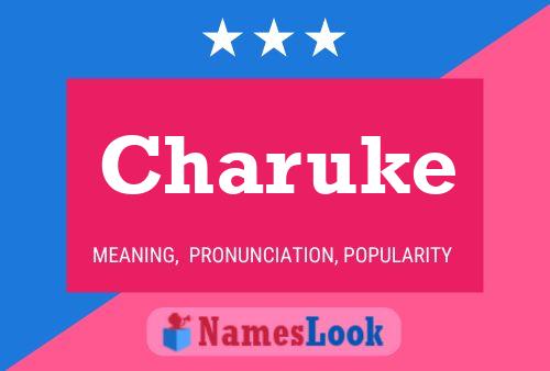 Charuke Name Poster