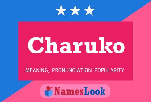 Charuko Name Poster