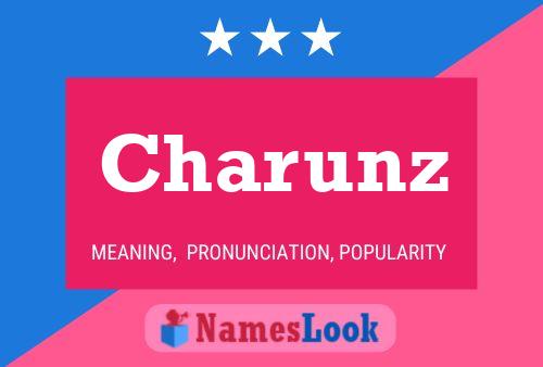 Charunz Name Poster