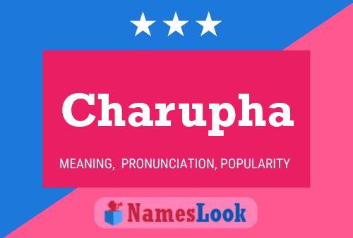 Charupha Name Poster