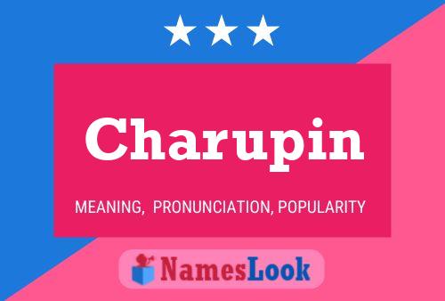 Charupin Name Poster