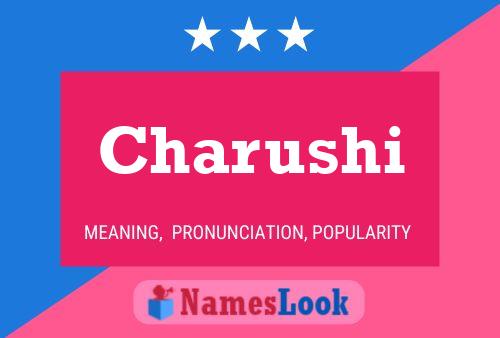 Charushi Name Poster