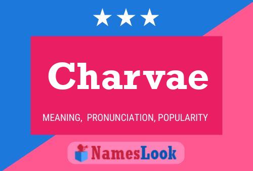 Charvae Name Poster