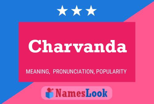 Charvanda Name Poster