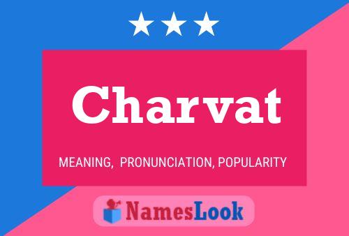 Charvat Name Poster