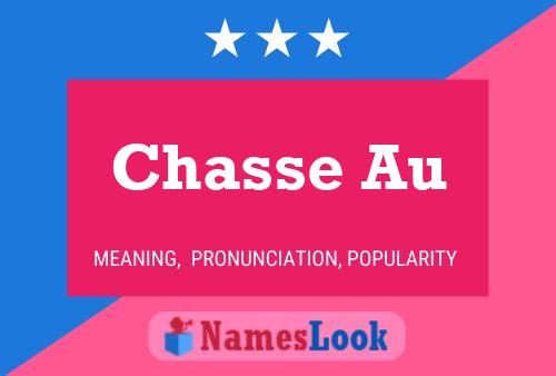 Chasse Au Name Poster