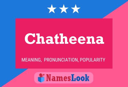 Chatheena Name Poster