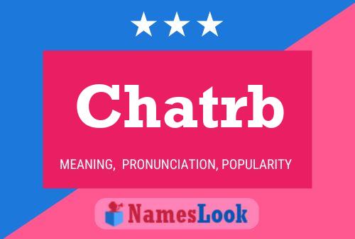 Chatrb Name Poster