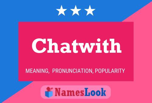 Chatwith Name Poster