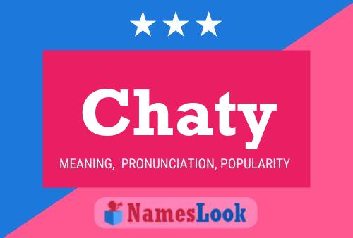 Chaty Name Poster