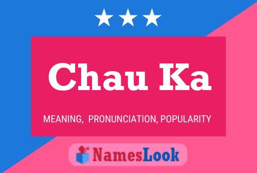 Chau Ka Name Poster