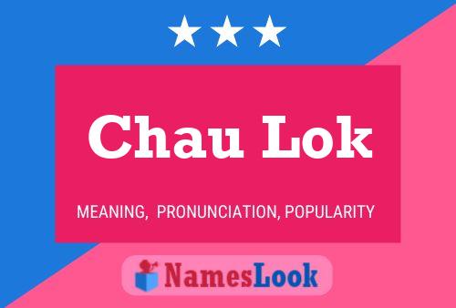 Chau Lok Name Poster