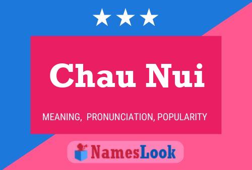 Chau Nui Name Poster