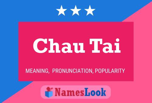 Chau Tai Name Poster