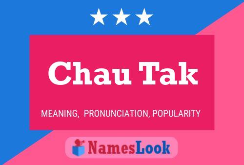 Chau Tak Name Poster