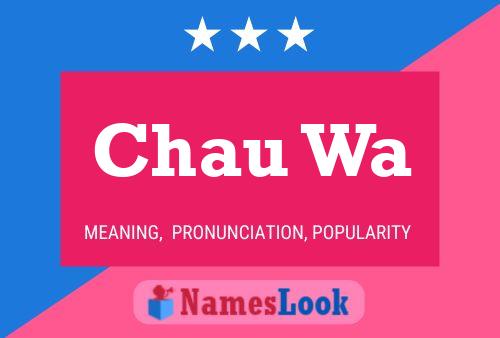 Chau Wa Name Poster