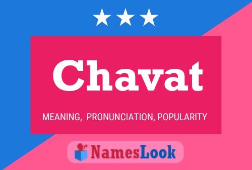 Chavat Name Poster