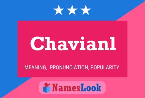 Chavianl Name Poster