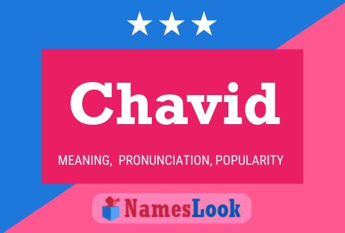 Chavid Name Poster