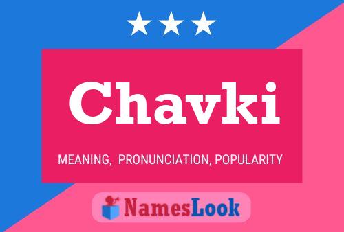 Chavki Name Poster