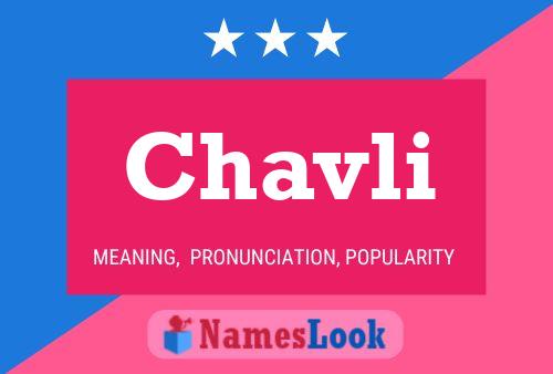 Chavli Name Poster