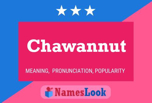 Chawannut Name Poster