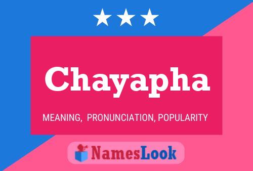 Chayapha Name Poster