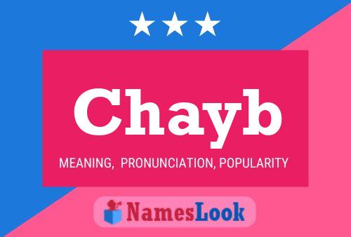 Chayb Name Poster