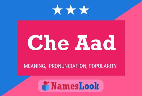 Che Aad Name Poster