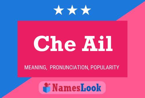 Che Ail Name Poster