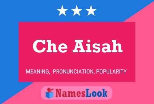 Che Aisah Name Poster