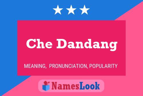 Che Dandang Name Poster