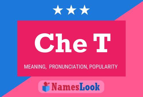 Che T Name Poster