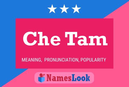 Che Tam Name Poster