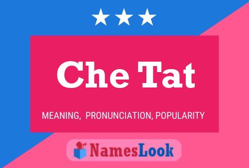 Che Tat Name Poster