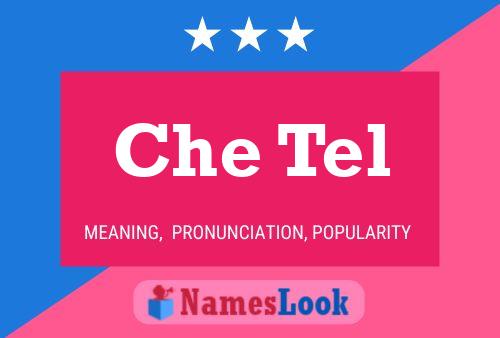 Che Tel Name Poster