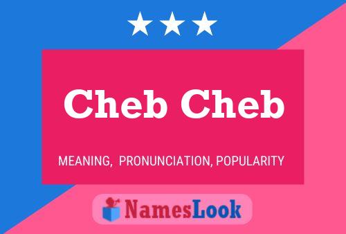 Cheb Cheb Name Poster