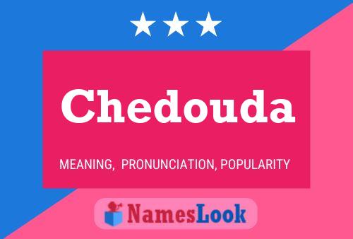 Chedouda Name Poster