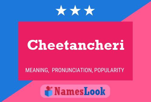 Cheetancheri Name Poster